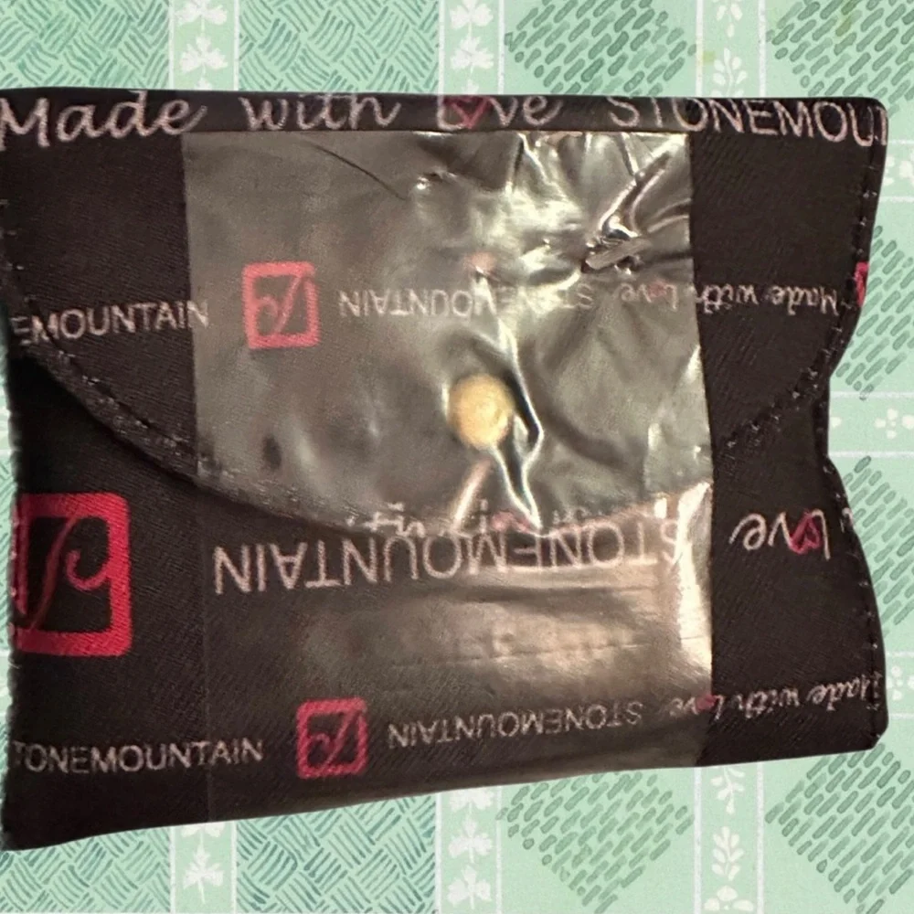 Stone Mountain Leather Wristlet/Wallet with Rechargeable Phone Battery NWT
